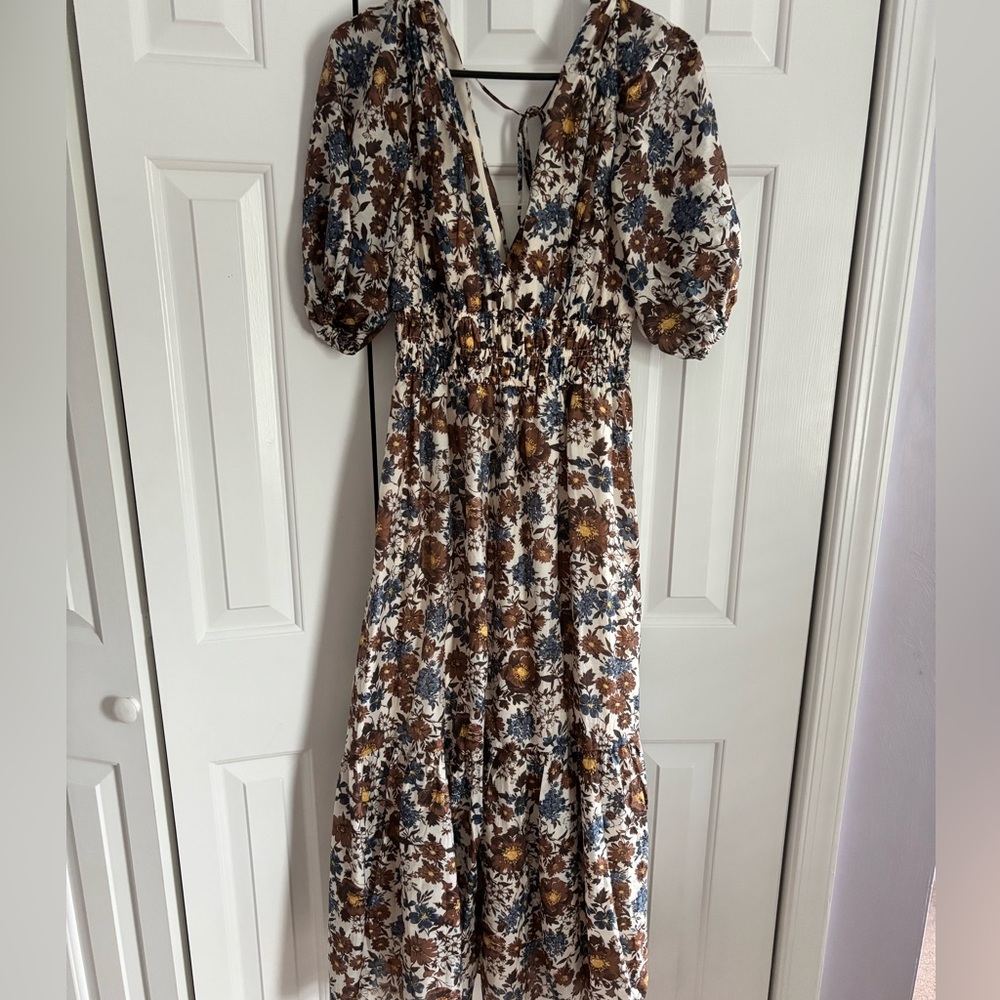 Abercrombie floral maxi dress